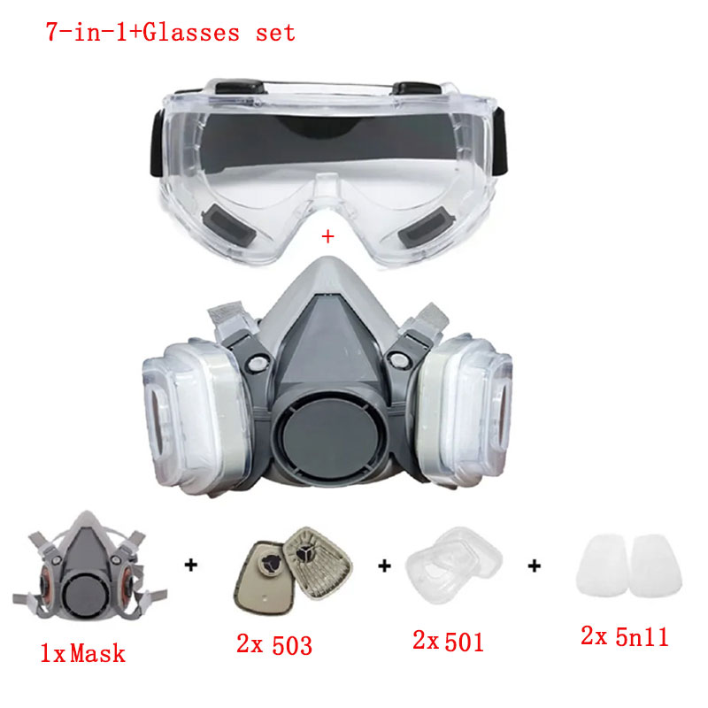 Respirator Half Face - 6200 Maska przeciwpyłowa na pół twarzy