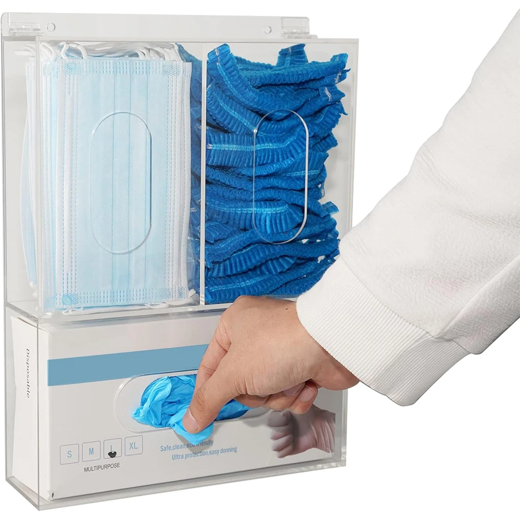 3 Przegródki Akrylowy Pojemnik – Face Mask Storage Box recenzja i cena