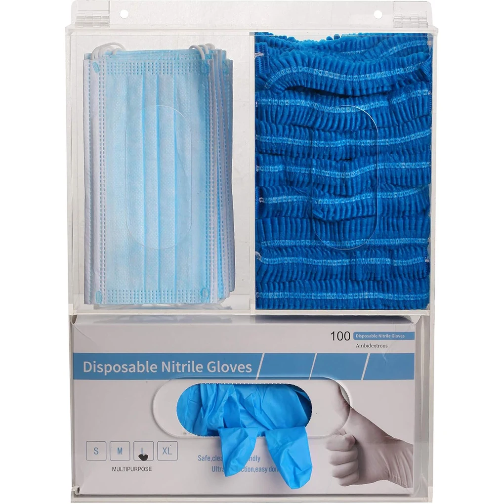 3 Przegródki Akrylowy Pojemnik – Face Mask Storage Box recenzja i cena