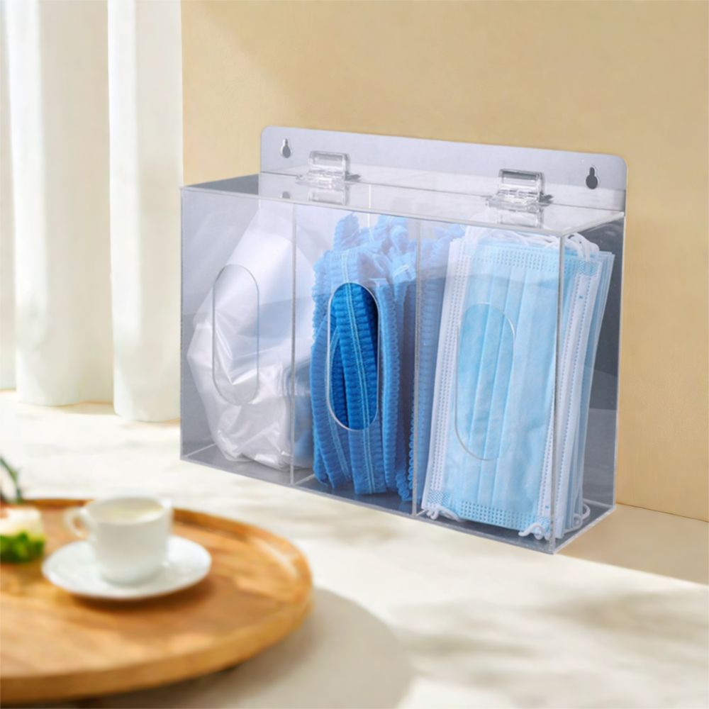Pudełko na rękawice z akrylu z – Face Mask Storage Box recenzja i cena