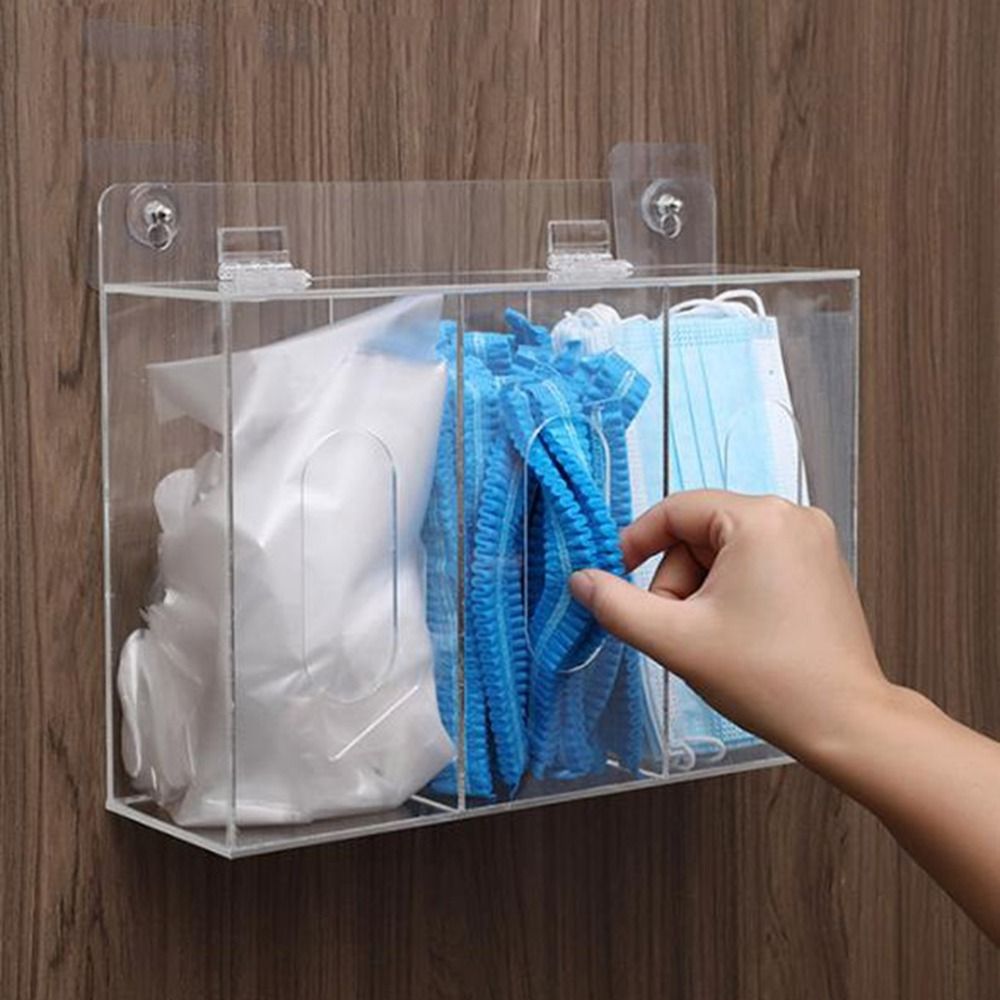 Pudełko na rękawice z akrylu z – Face Mask Storage Box recenzja i cena