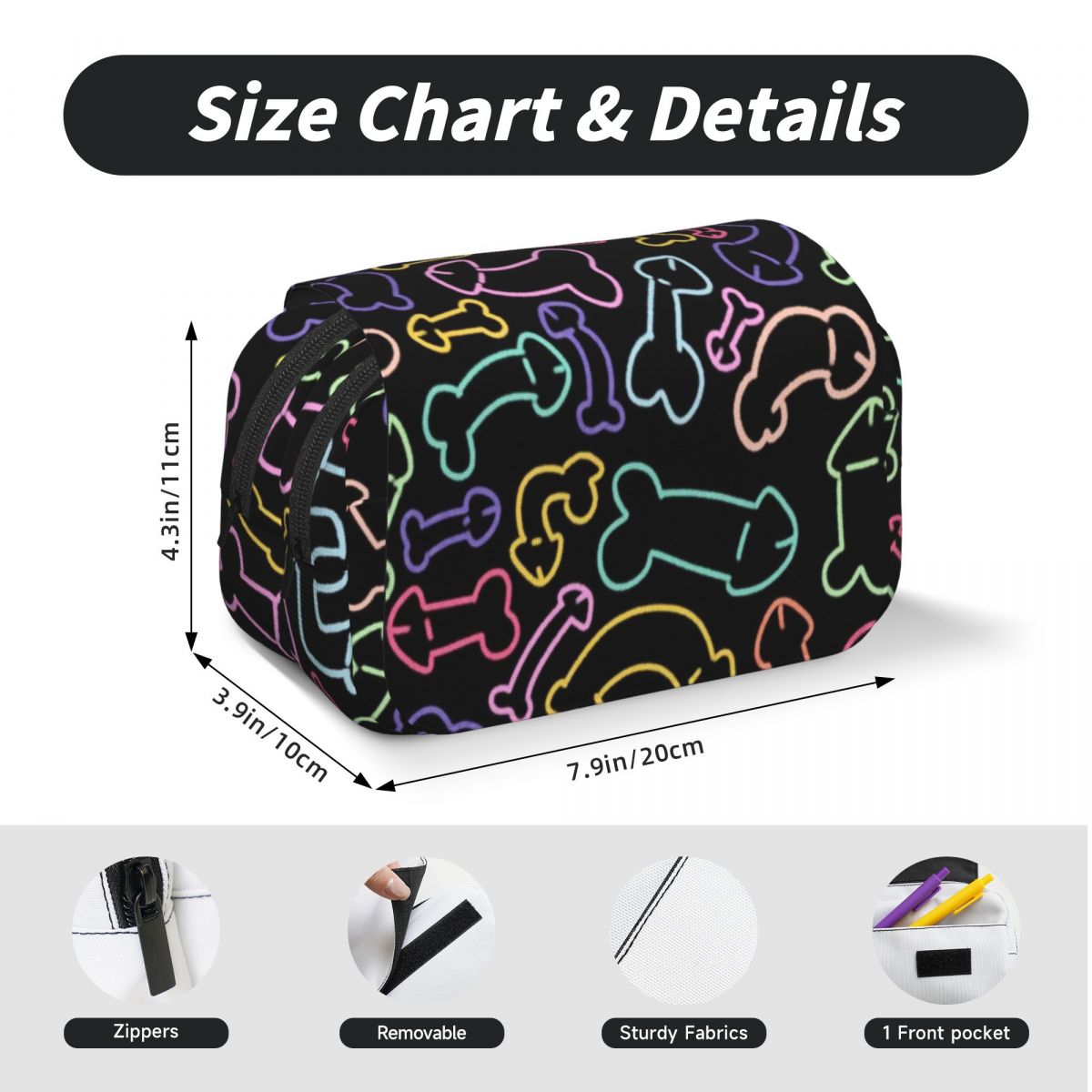 Maska z wzorem pastelowych pen – Mask Case Hard Shell recenzja i cena